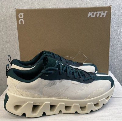 靴 Cloudswift K-Tech 1 Kith x On Cloudswift K-Tech 1 Mens Size 10 Cream/Spirulina Mesh