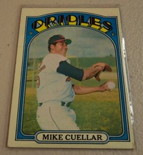 1972 Topps #70 Mike Cuellar