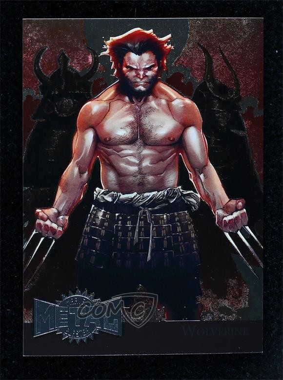 2015 Marvel Fleer Retro 1995 Fleer Metal Blaster Wolverine #41 0kg8