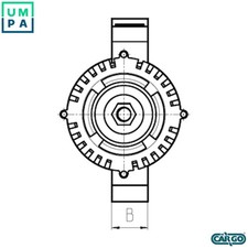ALTERNADOR F 032 116 686 PARA MERCEDES-BENZ CLASE C/Convertible/Modelo T 2.1L