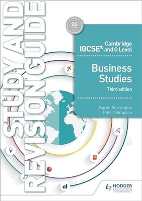Cambridge IGCSE and O Level Business Studies Study and Rev... by Stimpson, Peter