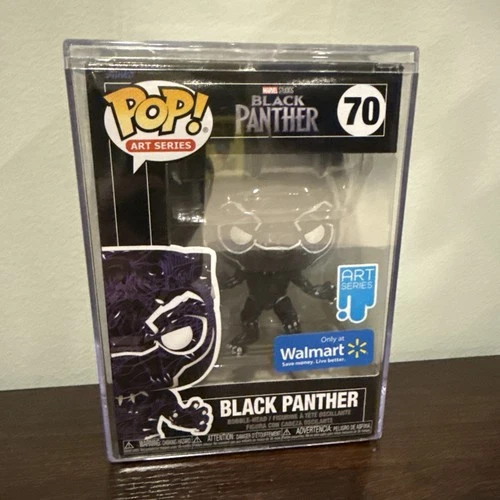 Funko Pop! Artist Series: Marvel - Black Panther - Walmart (Exclusive) #70