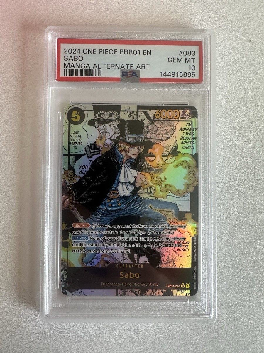 Sabo (OP04-083) (Manga) OP04-083 Premium Booster -The Best- Foil