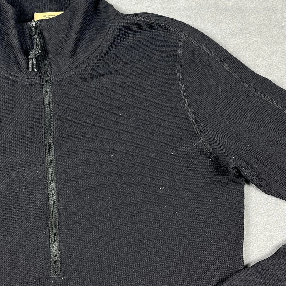 Nike ACG Pullover Womens Small Black Half Zip Thermal Base Layer Thumbholes - Image 3 of 4