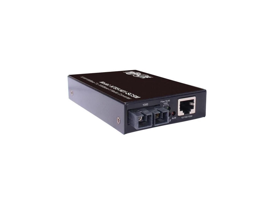 Tripp Lite 10km Hardened Gigabit Fiber to Ethernet Media Converter N785H01SCSM - Image 2 of 4