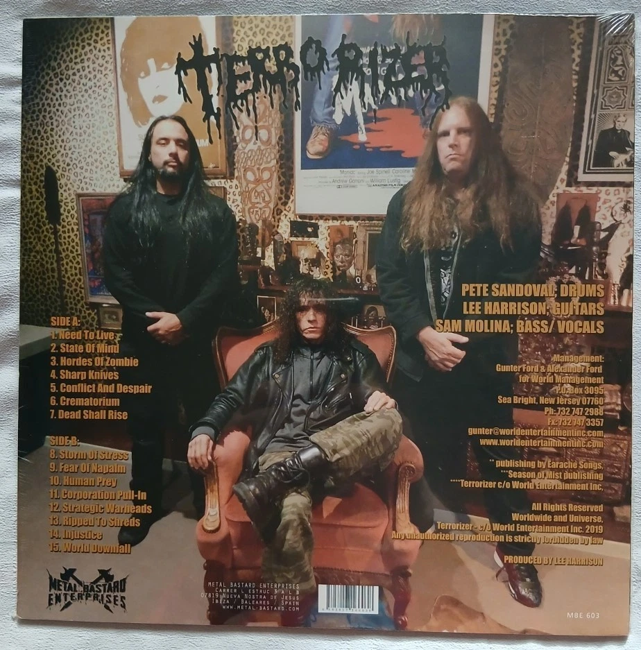 Terrorizer - Live Commando (Commanding Europe 2019) - 12" LP (color) - Photo 2/2