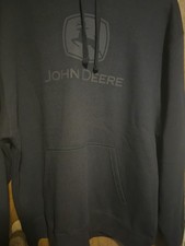 John Deere Men's Hoodie, Size L Color Black " Read Description"