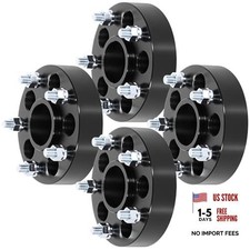 4PCS 5x4.5 to 5x5 Wheel Spacers Adapters 1.5 Inch 1/2 Studs 71.5mm Hub Bore
