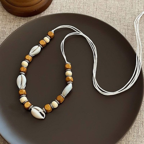 Bohemian Headband Shell Beads Waist Chain Braided Belts Headband Accessories - Picture 6 of 17