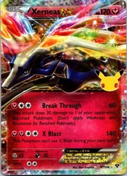 Xerneas EX 97/146 Celebrations Classic Collection