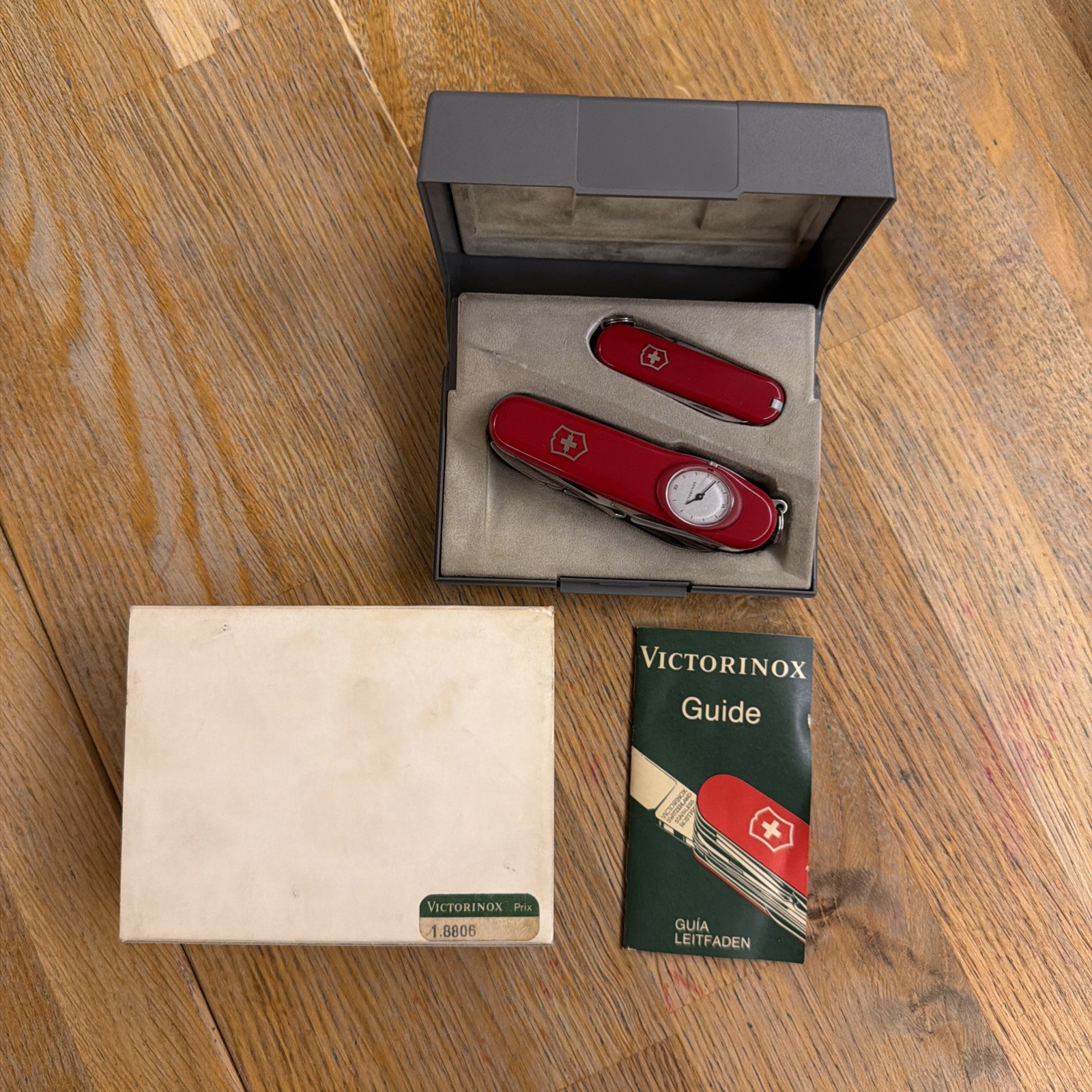 Victorinox Swiss Army + Timekeeper RARO (Vetrino Leggermente Graffiato) 1.8806