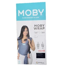 *NEW* Moby Evolution Wrap Baby Carrier - Diamonds 8-33lbs Newborn Toddler