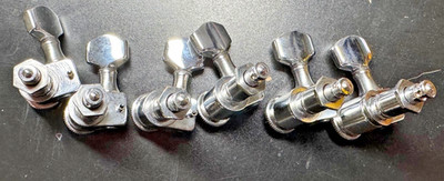 Sperzel Tuners 6L Trimlock Polished Chrome Staggered