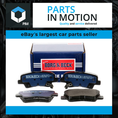 Brake Pads Set fits KIA CEED 1.6D Rear 2018 on D4FE B&B 58302G4A50 Quality New
