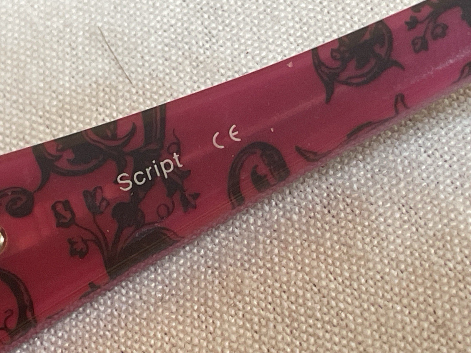 Oakley 05-960 Script Black/Cherry  Frame With Blu… - image 7