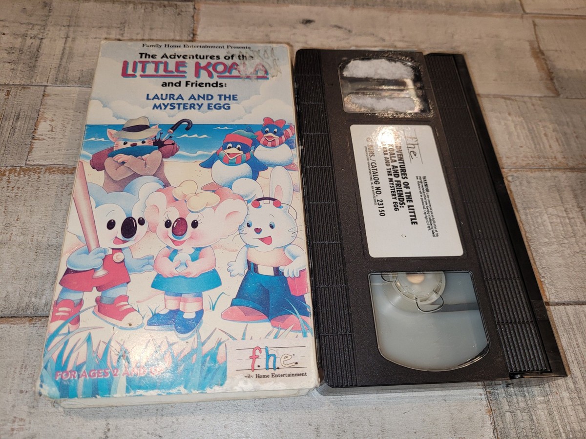 Blue［Times］ VHS The Adventures of the Little Koala and Friends (VHS, 1989