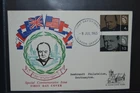 GB first day cover 1965 Churchill with a Bladon cancel on special cover