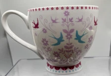 PORTOBELLO by INSPIRE Footed Bone China Mug Cup Cherish, Dream Of Tomorrow