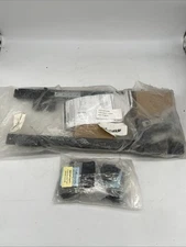 Pair Accuride Black Pro Pocket Flipper Door Slide Inset Hinge CB1322-22D 22”