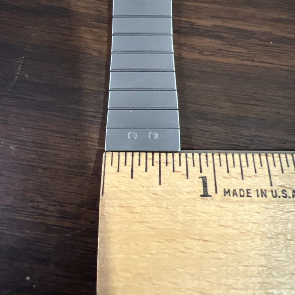 vintage oris watch band 18mm Stainless Steel Adjustable - Image 3 of 4