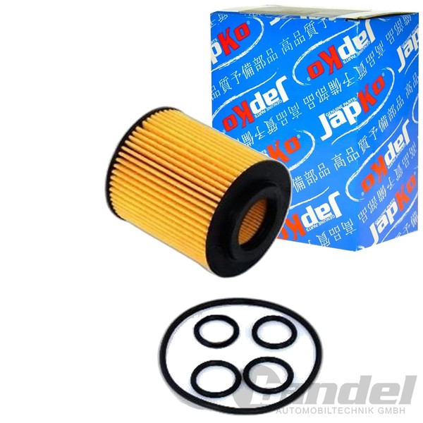 Japko ÖLfilter Filtereinsatz Passend FüR Chevrolet Cruze Trax Opel Astra Corsa-image
