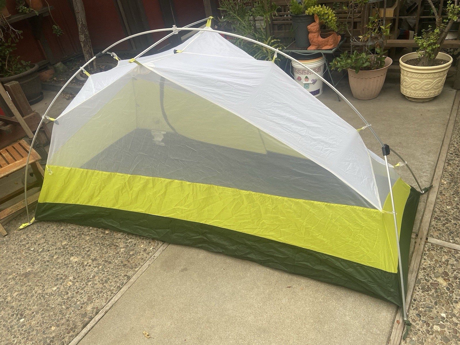 Big Agnes Tumble 1 MTNGLO Light Technology 1 Person 3-Season Backpacking Tent