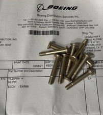 (10ct) HL20PB6-14 Hi-Lok Pin?Ankit/LISI?Boeing OEM Traceable?Aerospace Grade NOS