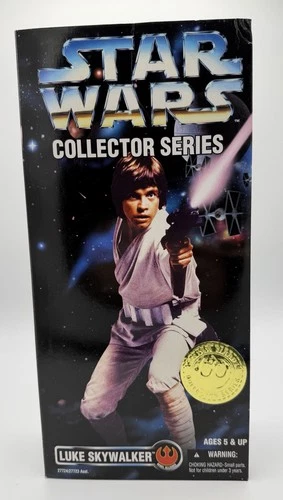 Star Wars Collector Series Luke Skywalker 12" Figure 1996 Kenner NIB
