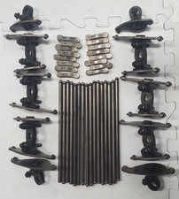 Early 03-04 6.0l Powerstroke Rocker Arm Set W Pushrods Valve Bridges Oem Early 03-04 6.0l Powerstroke Rocker Arm Set W Pushrods Valve Bridges Oem