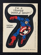 1975 Topps Comic Book Heroes Stickers 5