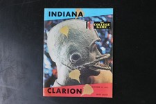 INDIANA CLARION Magazine OCT 1971 College Game Football Zenith TV Ad Vintage