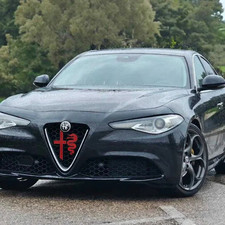 alfa romeo Giulia front grille logo modification