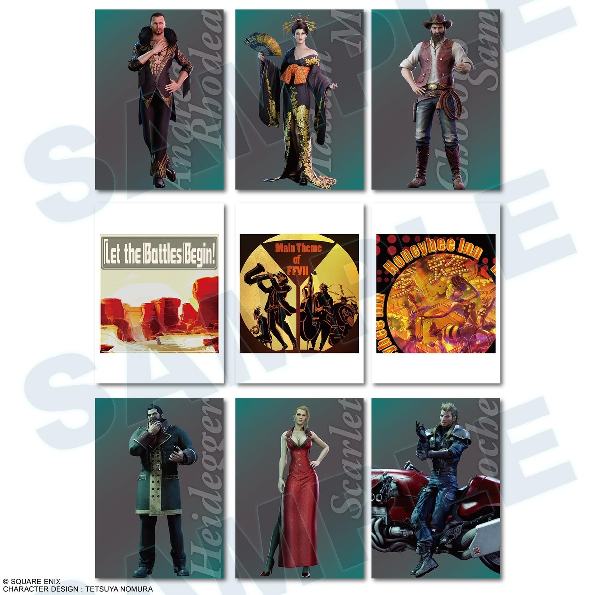 Final Fantasy VII Anniversary Art Museum Digital Card Plus Final Fantasy VII Anniversary Art Museum Digital Card Plus