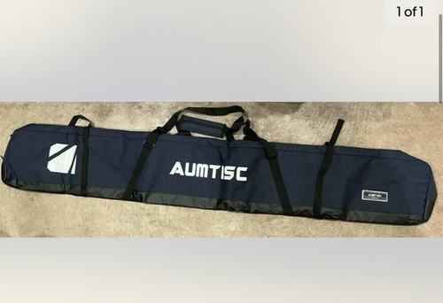 AUMTISC Professional Padded Single Ski Reisetasche 185cm 72,8" SCHWARZ 🔥NEU🔥