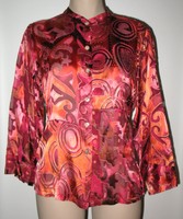 Gorgeous Travelsmith Ios Mosaic Print Silk Shirt M/l Multi Gorgeous Travelsmith Ios Mosaic Print Silk Shirt M/l Multi