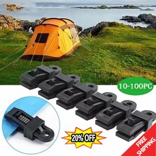 Upgrades Adjustable Heavy Duty Lock Grip for Tarp & Shade Cloth Plastic Clips