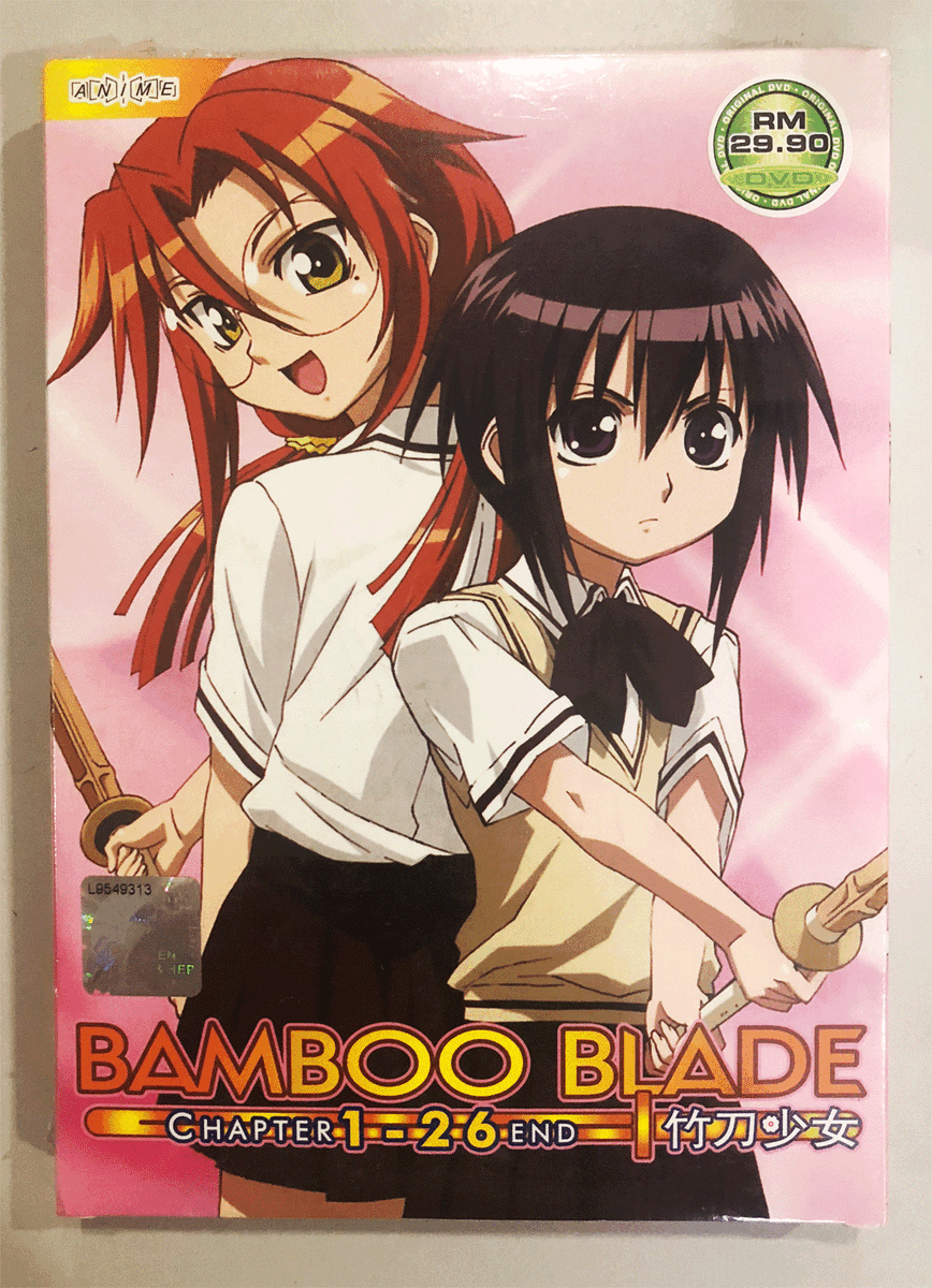 DVD ANIME Bamboo Blade Complete TV Series Vol.1-26 End English Subs Region All DVD ANIME Bamboo Blade Complete TV Series Vol.1-26 End English Subs Region All