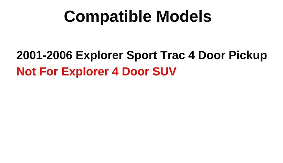Fit 01-06 Ford Explorer Sport Trac Driver Left Side Rear Vent Window Glass - Image 2 of 4