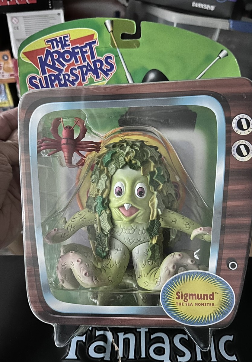 The Krofft Superstars Sigmund The Sea Monster Figure LIVING TOYZ