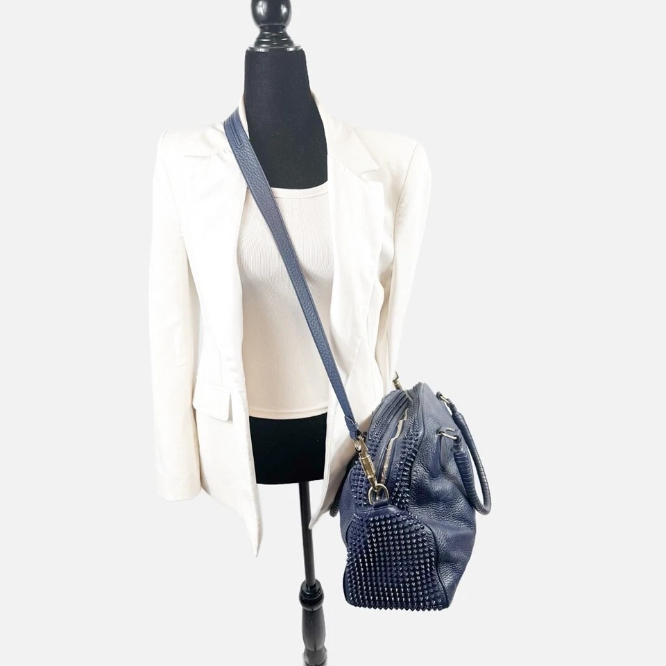 Christian Louboutin Panettone Crossbody Shoulder Bag – Blue - Image 2 of 4