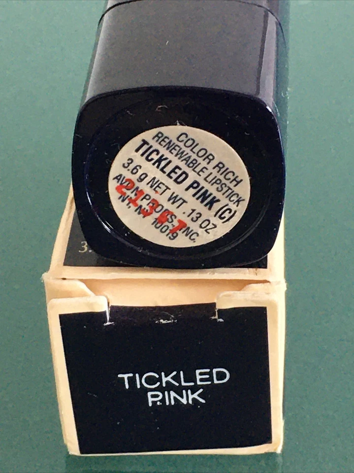 AVON Color Rich Renewable Lipstick   -  Tickled Pink   -  NEW IN BOX - 0.13 Oz. - Image 3 of 3