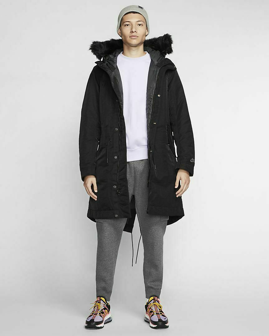 NIKE SPORTSWEAR DOWN FILL MEN'S PARKA (BV4751 010) VARIOUS SIZES