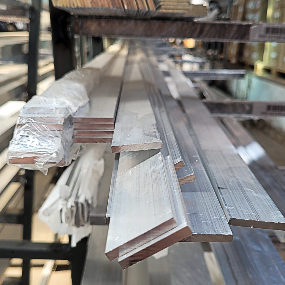 Alu Flachprofil Flachstange Aluminium Flachmaterial Flachstab Aluprofil EN6060 - Bild 3 von 3