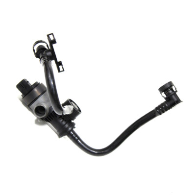 For X5 2014-2018 Fuel Tank Breather Valve with Breather Line Black