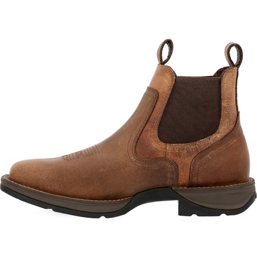 RED DIRT REBEL™ BY DURANGO® SQUARE-TOE WESTERN CHELSEA BOOTS DDB0460 - ALL SIZES - Picture 2 of 7