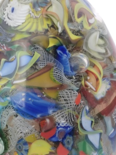 Millefiori Fornasa De Mvran A L'Insecna Del Moreto Italy Art Glass Paperweight - Picture 13 of 19