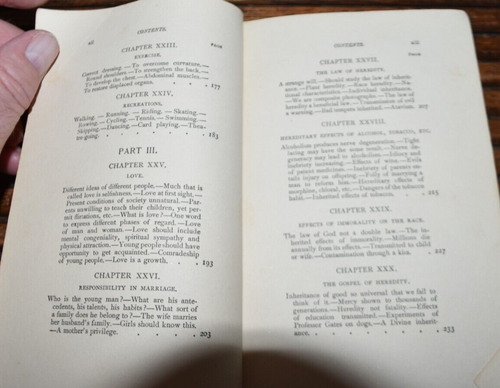 What a Young Woman Ought To Know - Self and Sex Series - Mary Wood-Allen 1898 - Picture 8 of 8