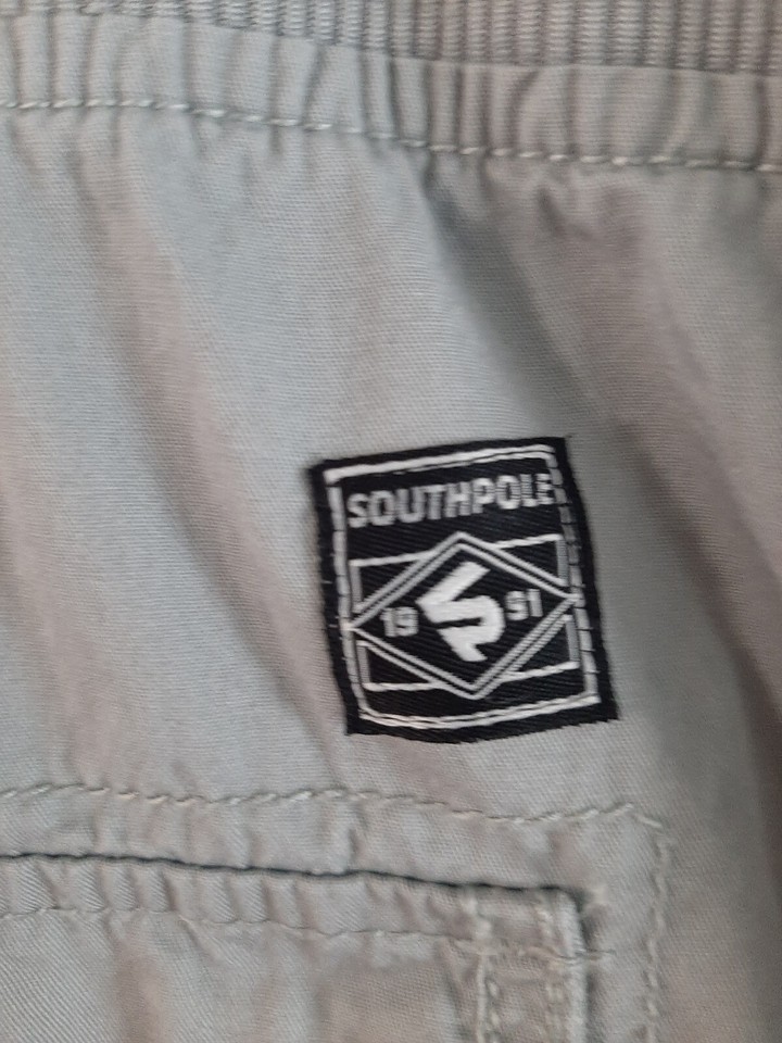 Men's 3XB Southpole Elastic & Tie Waist Cargo Shorts eBay