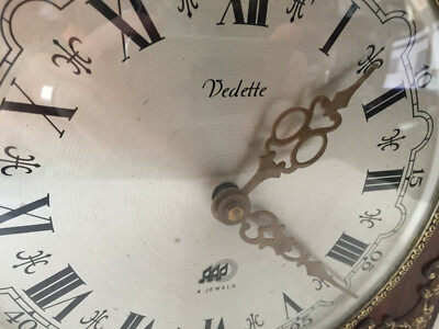Pendule murale ancienne Vedette – mécanique à balancier – Made in France - Décoration