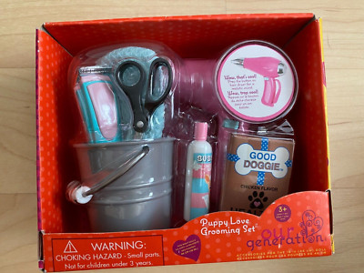 NIB Our Generation Puppy Love Grooming Set new 18'' doll size